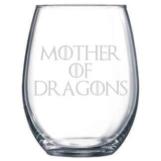 Mother of Dragons Stemless Wine Glass