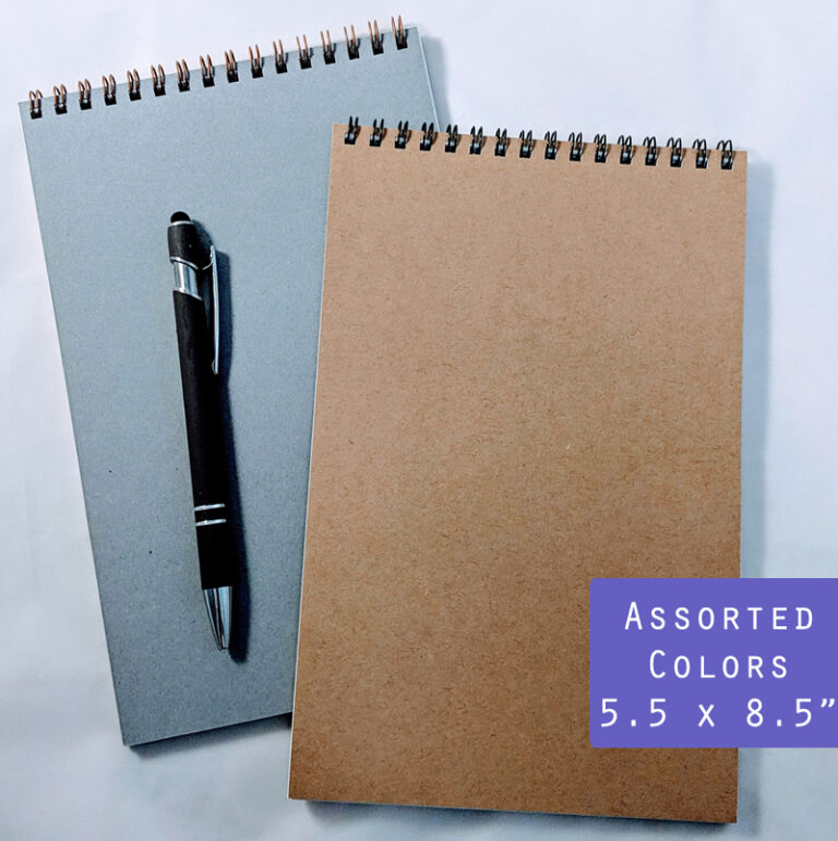 Steno Notebook / Top Wire Bound Books 5.5 x 8.5" | Print2PressNYC