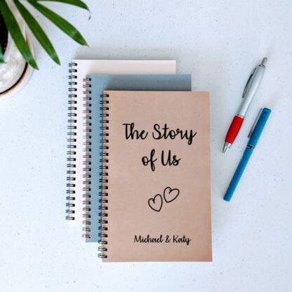 the story of us notebook
