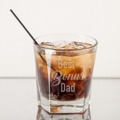 Best Bonus Dad Rocks Whiskey Glass