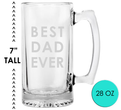 best dad ever beer mug