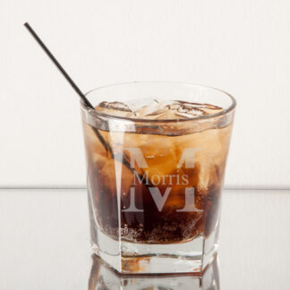 Monogram Rocks Whiskey Glass